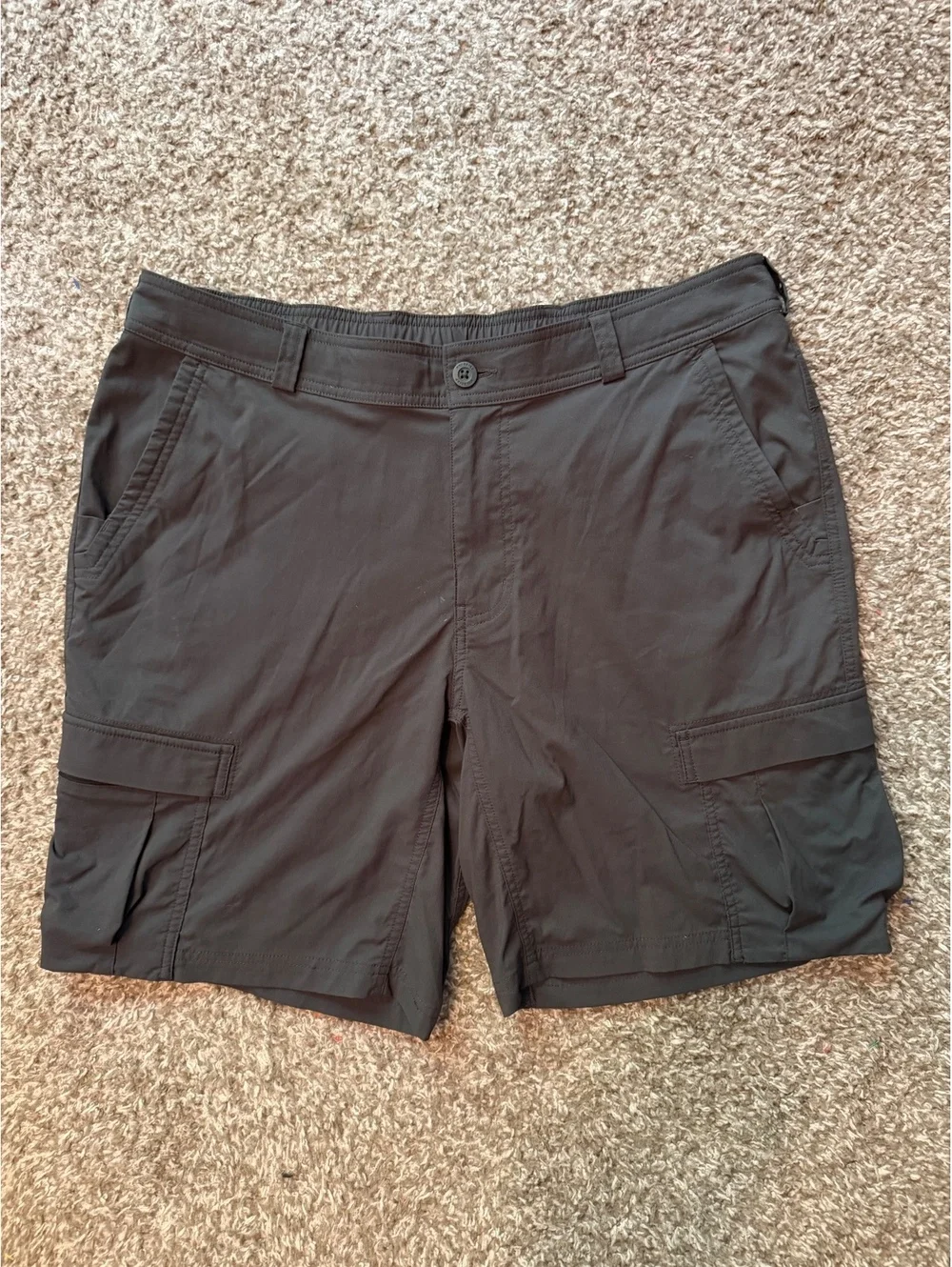 REI Sahara Cargo Shorts Black Men’s 38